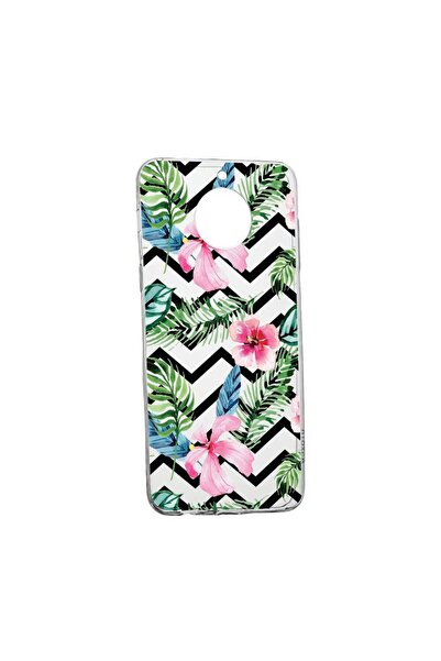 bestcase Husa Silicon Compatibila cu Xiaomi Redmi Note 9 Pro 5G, Tropical, re...