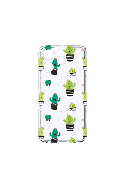 bestcase Διαφανής Θήκη Σιλικόνης 2MM, Συμβατή με Xiaomi Redmi 12 4G, Κάκτος, ...