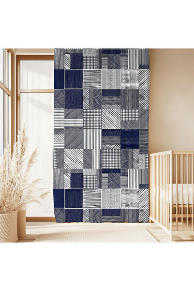 Hanna Home Minimal Bej Kahverengi 6 Geometrik Desenli Kadife Görünümlü Salon ...