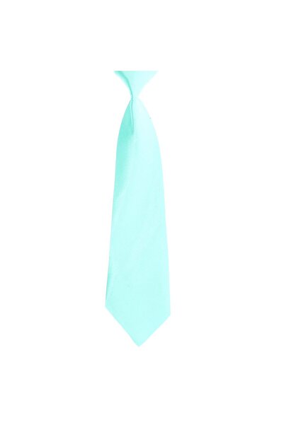 ButicCochet Cravată pentru copii, Buticcochet, din material sintetic, 28 cm, Verde mentă - CRV262