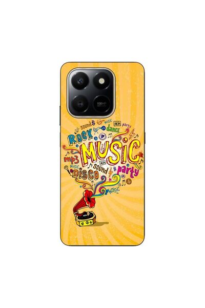 OEM Case compatible with Honor 400 Smart Silicone Gel Tpu Pattern Music on Gr...