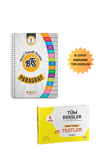 Editör Yayınevi 8.Sınıf Deneme Dükkanı Paragraf / Editör Tüm Dersler Testler