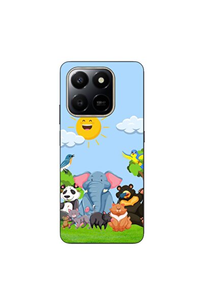 OEM Husa compatibila cu Honor 400 Smart Silicon Gel Tpu Model Prietenii Junglei