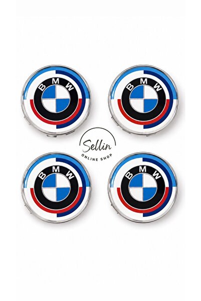 sellin BMW UYUMLU 3 SERİSİ G20 G21 ÇELİK JANT GÖBEĞİ TİP 56MM 50.YIL ÖZEL 4 L...