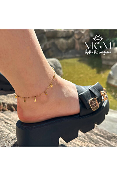 Twin Store Steel Anklet - Halhal0025