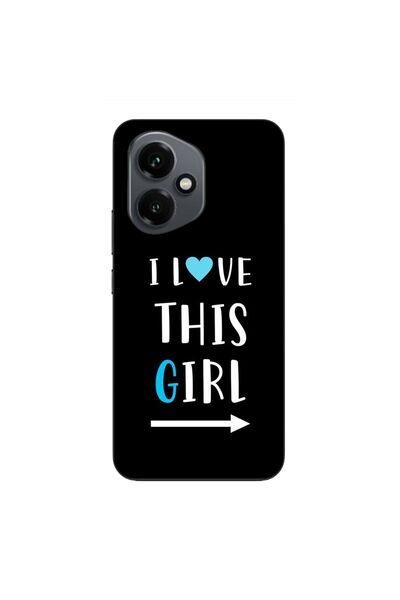 OEM Husa compatibila cu Honor 400 Silicon Gel Tpu Model Cupluri I love This Girl