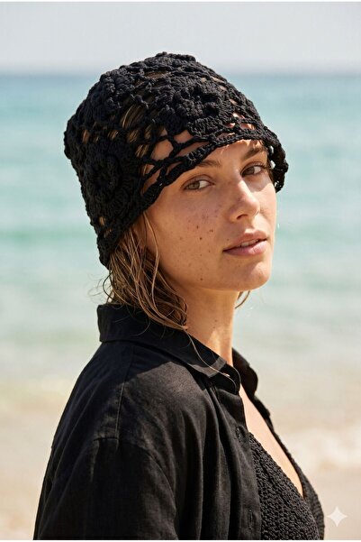 keisy Hand Knitted Premium Mesh Bandana