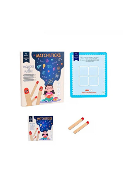 Ileana Prodexim Matchsticks Puzzle - Betele de chibrituri magnetice, + 3ani