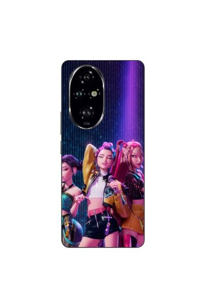 OEM Husa compatibila cu Honor 200 Pro Silicon Gel Tpu Model KPop Demon Hunter...