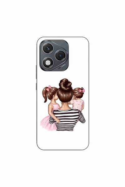 OEM Husa compatibila cu Honor 400 Lite Silicon Gel Tpu Model Mom and Girls