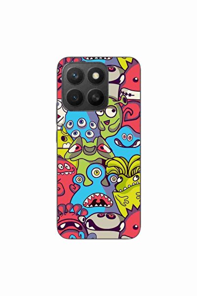 OEM Husa compatibila cu Honor X8c Silicon Gel Tpu Model Squishi Monsters