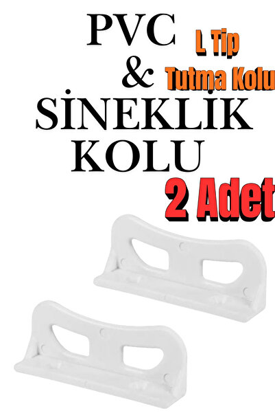 KAYRA LEATHER CRAFT 2 Adet Pimapen PVC Pencere Kapı Sineklik Kolu Plastik L T...