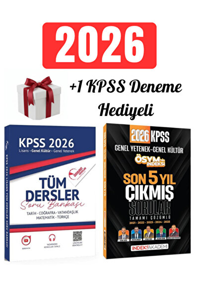 Doktrin Yayınları 2026 KPSS Doktrin Tüm Dersler Soru Bankası ve İndeks Akadem...