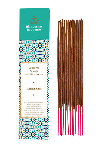 Bhagwan Incense Pakeezah - bețișoare parfumate masala naturale premium, 15g