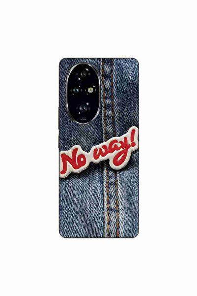 OEM Husa compatibila cu Honor 200 Pro Silicon Gel Tpu Model No Way Jeans