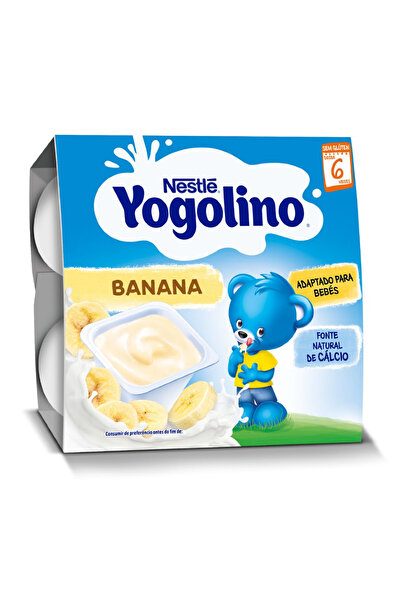 Nestle Yogolino, gustare, cu cereale si banane, 4x100 g