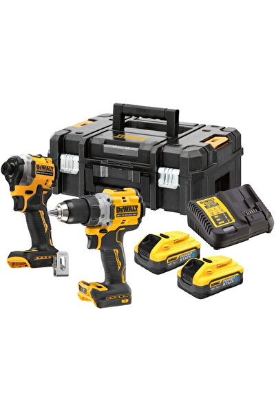 Dewalt DCK2051E2T 18V XR Brushless Cordless Tool Set (DCD800 Drill, DCF850 Im...