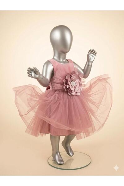 Asortix Girl's Evening Dress Princess Model Layered Tulle Birthday Wedding Dr...