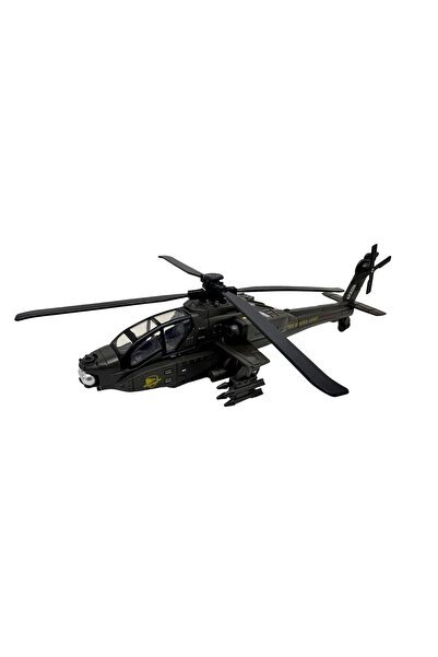 JPT Model de elicopter militar Apache 20cm Lumini+Sunete