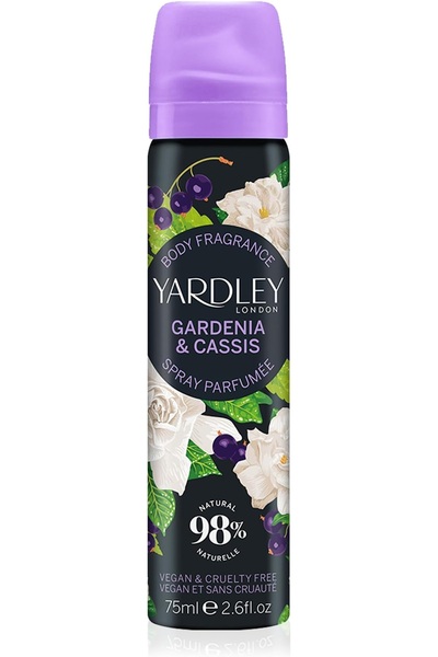 Yardalı Gardenia & Cassis Body Spray for Women - 75ml