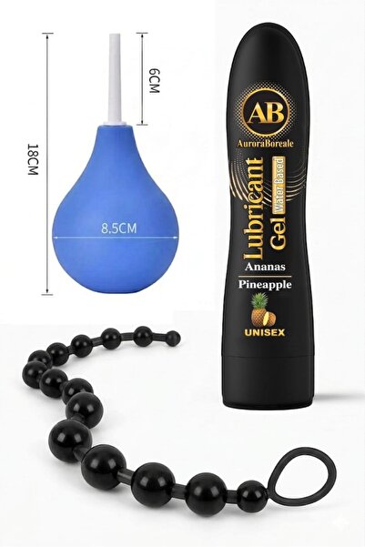 AuroraBoreale Premium 125 ML Ananaslı Kayganlaştırıcı Jel Temizleme Pompası B...
