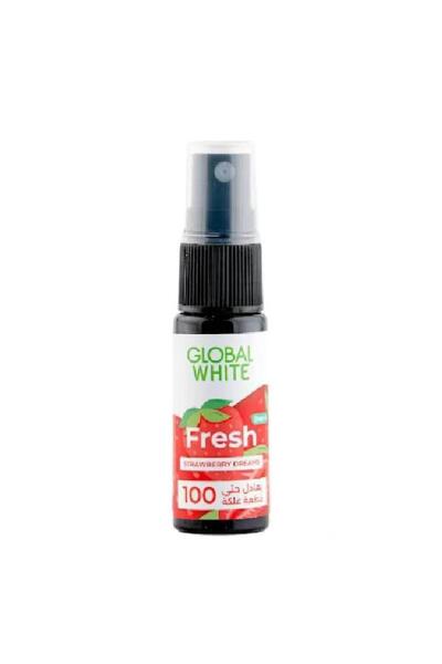 Global White Global White Mouth Freshener Spray 15ml Strawberry Flavor