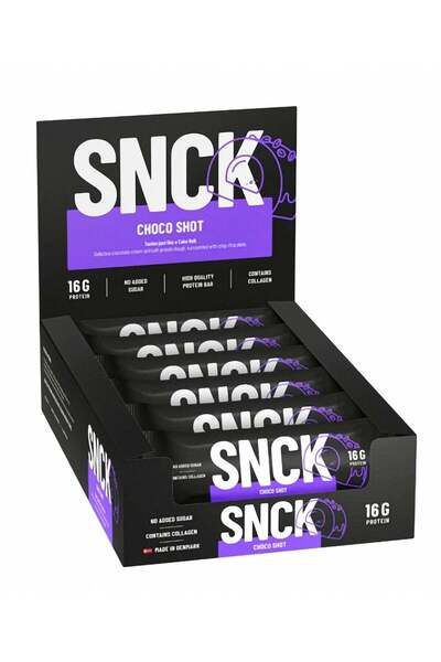 Snck Protein Bar 12*55 Gr - Choco Shot - Peanut