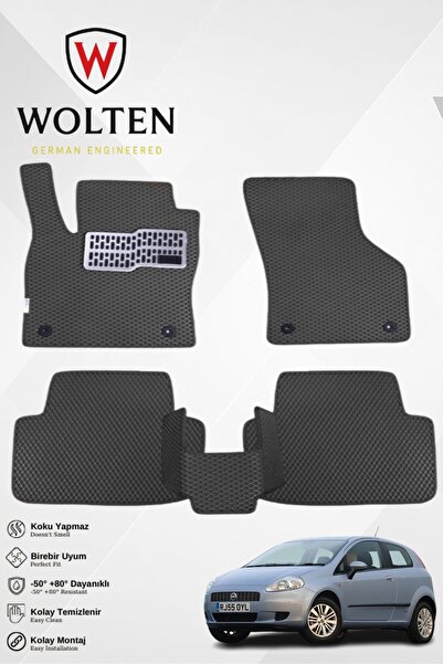 w wolten german engineered PUNTO GRANDE-FİAT-(2005-2018) İÇİN EVA İÇ PASPAS T...