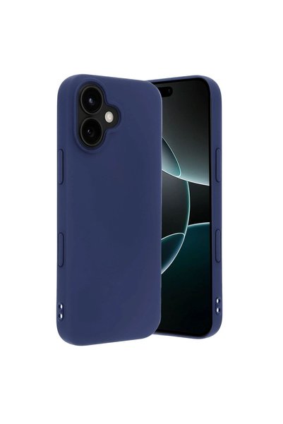 OEM غطاء سيليكون أول لهاتف آيفون 17 - أزرق داكن