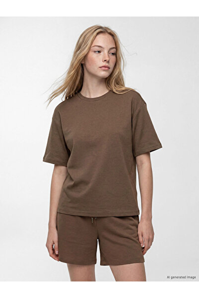 LC Waikiki Peak New Season Crew Neck Soft Touch Women's T-Shirt