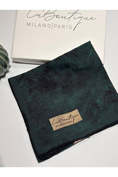 La Boutique Eşarp Bulut Desen Organik Yaz Serinliği Bitkisel Eşarp