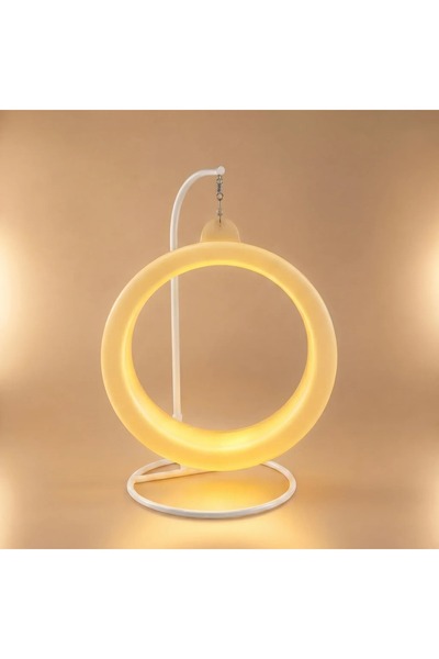 MYASEM STORE LED Circular Hanging Swing Chair 130x119 cm Multi Person Outdoor...
