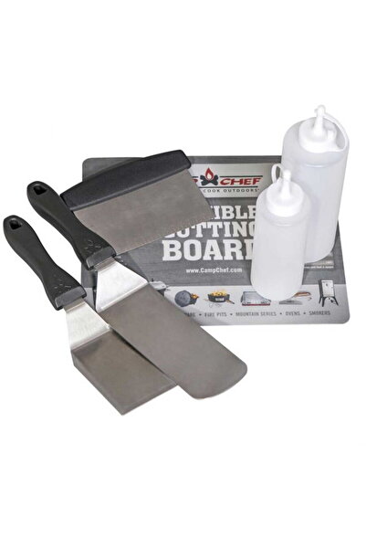 Camp Chef Set profesional de spatule pentru grătar și plită CC-SPSET6