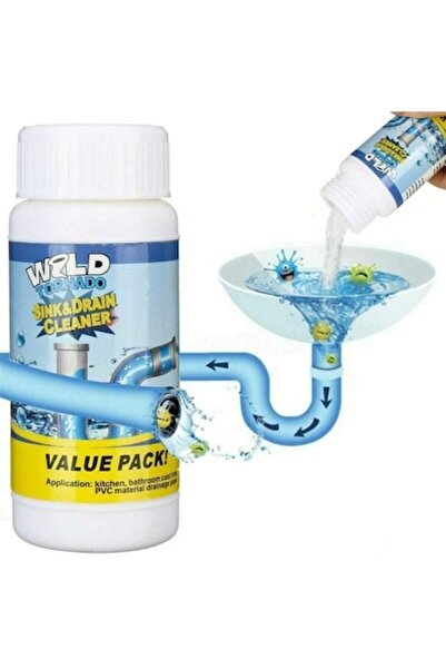 Trendily Soluție instantanee pentru desfundarea scurgerilor, Wild Tornado, 100 g