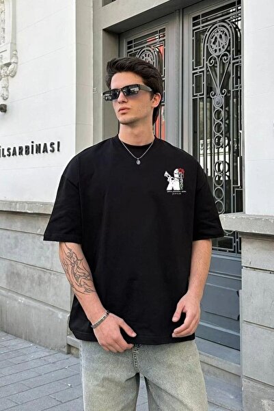 Mariposa Secret Men's Short Sleeve Summer T-Shirt Crew Neck Printed Oversize ...
