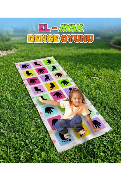 Laputa Tükkan El Ayak Denge Oyunu (100x300 cm) Branda Etiket