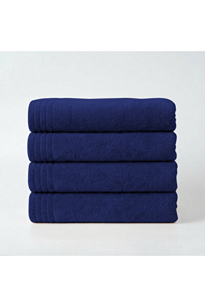 Donetella Pack of 4 Hand Towels 50x90 cm – 330 GSM Microfiber, Soft, Absorben...