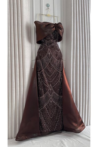 Al-Hanouf Fashion فستان سهره ملكي