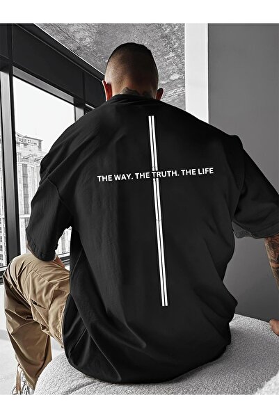 bolivia's Men's New Pure Cotton Short-Sleeve T-Shirt with Truth, Truth, Life ...