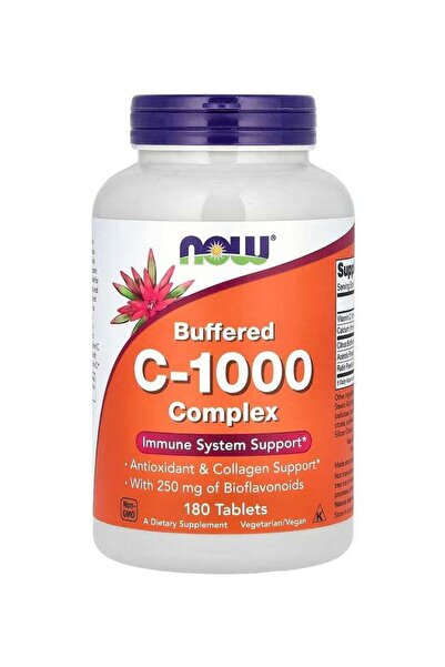 Now Foods Vitamin C C-1000 Complex with 250 Mg Bioflavonoids -- 180 Tablets