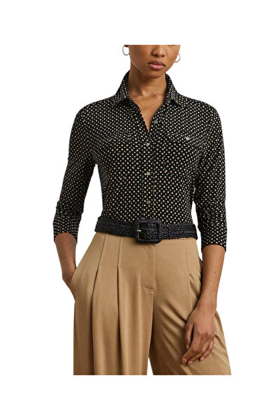Ralph Lauren Γυναικείο Corwin Πουκάμισο Μαύρο 200971090001-001