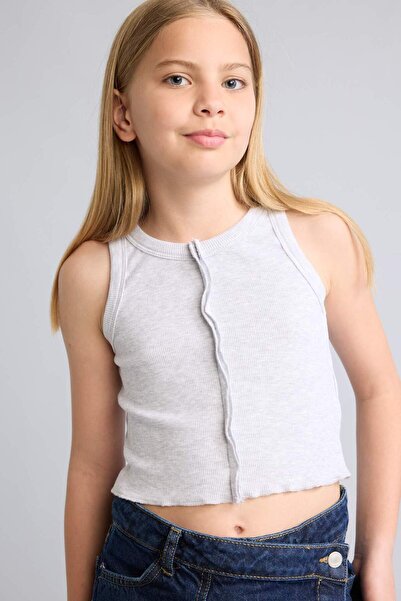 DeFacto Crew Neck Athlete Girls' Top H7247A826Hs