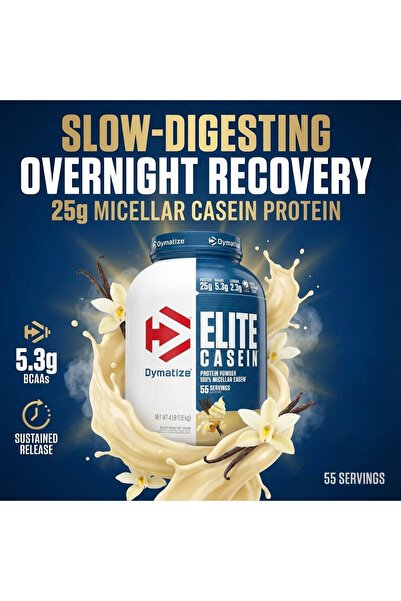 Dymatize Cazeină Elite Casein 1.8 kg aromă Ciocolată Intensă