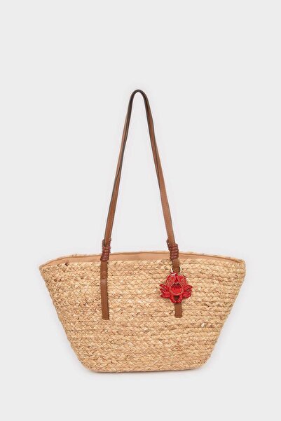 DeFacto Women's Straw Shoulder Bag G4869Axns