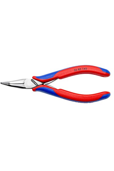 Knipex 35 82 145, στραβοτσίμπιδο ηλεκτρονικής με βαριά μόνωση, 145mm