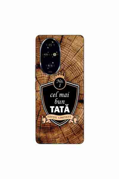 OEM Husa compatibila cu Honor 200 Pro Silicon Gel Tpu Model Cel Mai Bun Tata