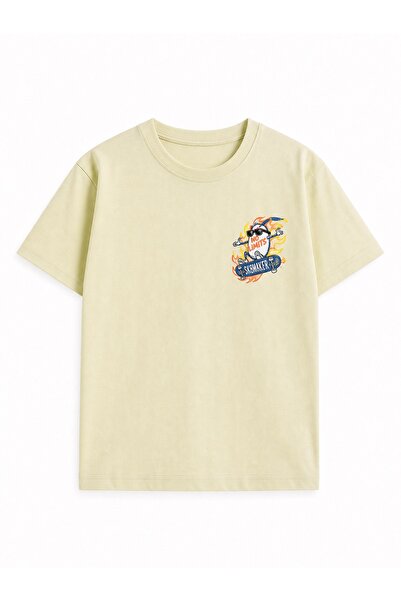 SETTY KOOP Tricou grafic pentru copii – Imprimeu distractiv cu skateboard și ...