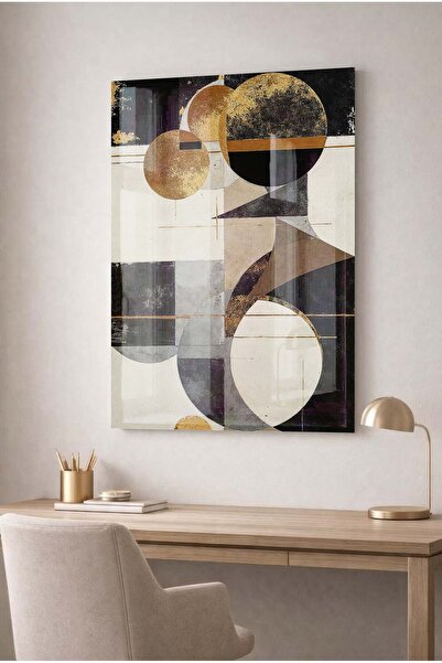 Zevahir Mobilya Dekorasyon Tablou decorativ modern din sticlă temperată, cu t...