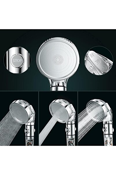 SKY TOUCH High Pressure Filtered Shower Head For Hard Water And Filtering Impurities, Hand