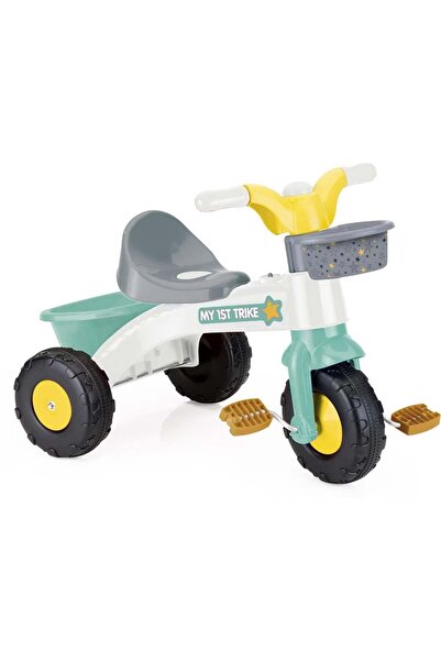 Dolu Tricicleta cu pedale si cos, Dolu, My First Trike, Pastel